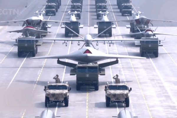 China’s New Sword: Robot Weapons Take Center Stage at V-Day Parade China’s New Sword: Robot Weapons Take Center Stage at V-Day Parade video poster