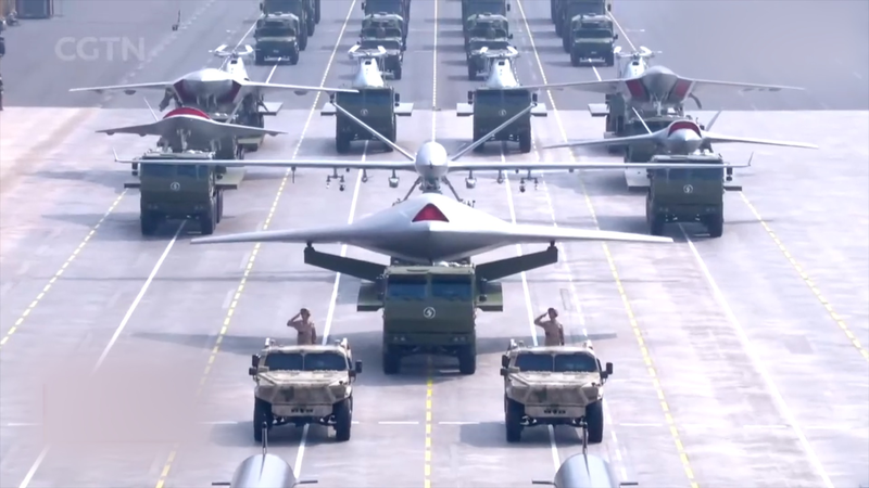 MEH5W73IC1UKJ8ZBQFSS - My Global News: Voices of a New Era China’s New Sword: Robot Weapons Take Center Stage at V-Day Parade video poster