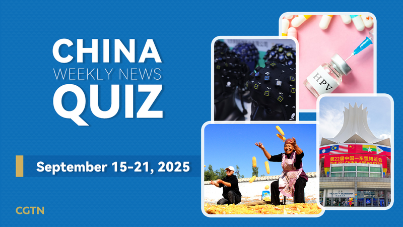 Think You’re Up-to-Date? Take the China Weekly News Quiz (Sept 15–21, 2025) Think You’re Up-to-Date? Take the China Weekly News Quiz (Sept 15–21, 2025)