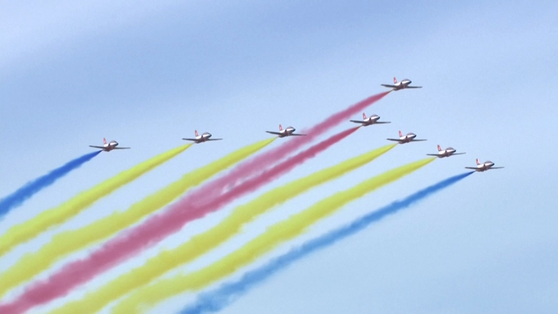 PLA Aerobatic Teams Dazzle at 2025 Changchun Air Show PLA_Aerobatic_Teams_Dazzle_at_2025_Changchun_Air_Show video poster