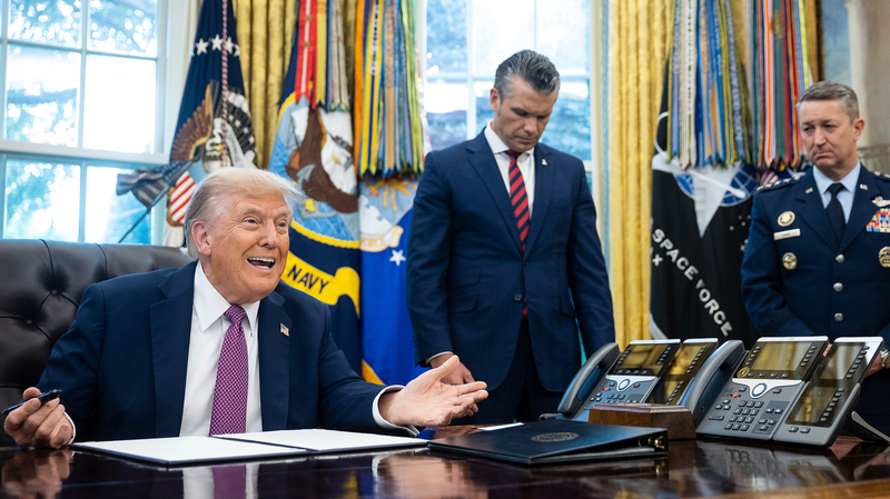Trump Revives ‘Department of War’ in Pentagon Shakeup Trump_Revives__Department_of_War__in_Pentagon_Shakeup