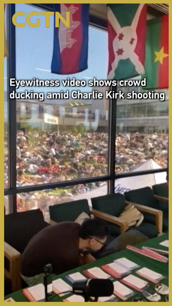 Video Shows Crowd Ducking During Charlie Kirk Shooting at Utah University Video_Shows_Crowd_Ducking_During_Charlie_Kirk_Shooting_at_Utah_University video poster