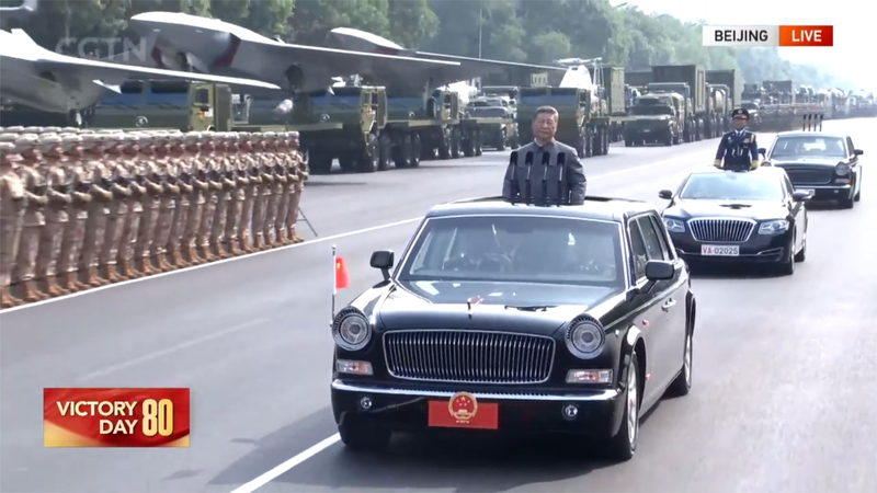 Xi Jinping Inspects Troops on 80th WWII Victory Commemoration Xi_Jinping_Inspects_Troops_on_80th_WWII_Victory_Commemoration video poster
