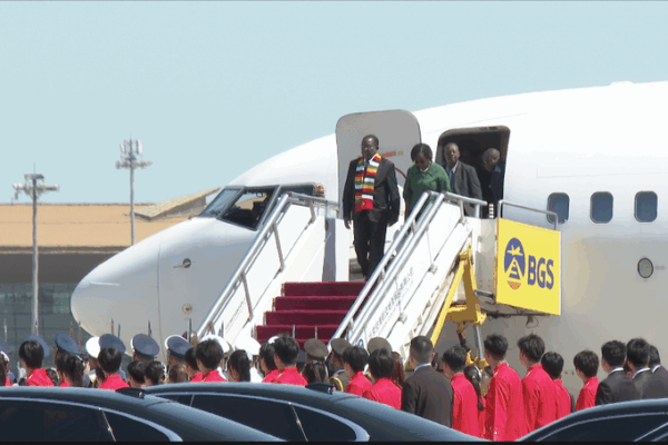Zimbabwean President Mnangagwa Arrives in Beijing for Victory Day Commemoration Zimbabwean_President_Mnangagwa_Arrives_in_Beijing_for_Victory_Day_Commemoration video poster
