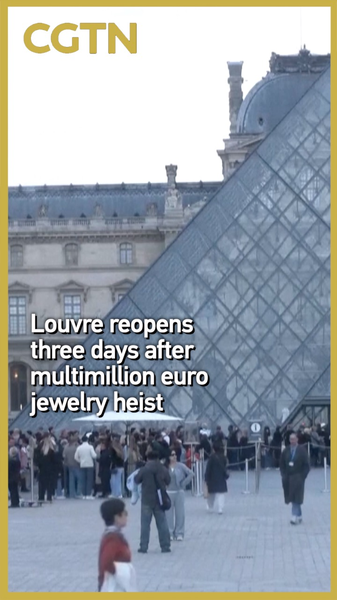 Louvre Reopens After €88M Napoleonic Jewelry Heist video poster