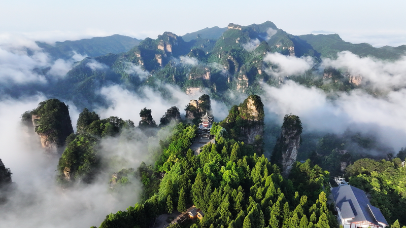 6T39D75OY9ZYV7V57D1V - My Global News: Voices of a New Era Discover Zhangjiajie’s Six Wonders Pavilion: A Sky-High Scenic Gem video poster