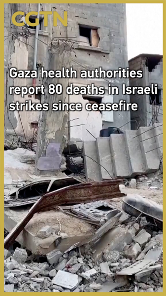 80_Killed_in_Gaza_by_Israeli_Strikes_Since_Ceasefire video poster