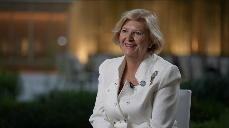 9S9O6I0BKF2GMBQFDQ10 - My Global News: Voices of a New Era Slovenian Envoy: Education Key to Women’s Empowerment at Beijing Summit video poster