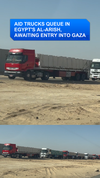 Aid_Convoy_Stalled_at_Al_Arish__Trucks_Await_Green_Light_to_Gaza_poster - My Global News: Voices of a New Era Aid_Convoy_Stalled_at_Al_Arish__Trucks_Await_Green_Light_to_Gaza video poster