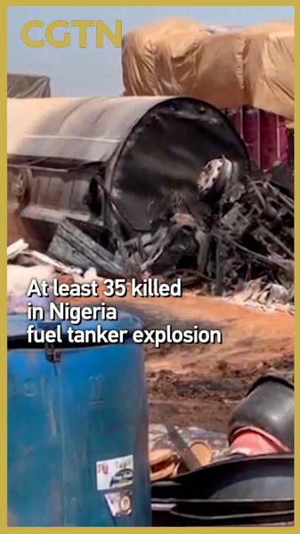 Fuel Tanker Blast in Nigeria Claims at Least 35 Lives Fuel_Tanker_Blast_in_Nigeria_Claims_at_Least_35_Lives video poster