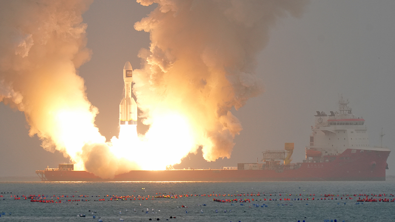 China’s Gravity-1 Rocket Achieves Second Sea Launch, Deploys Three Satellites China’s Gravity-1 Rocket Achieves Second Sea Launch, Deploys Three Satellites