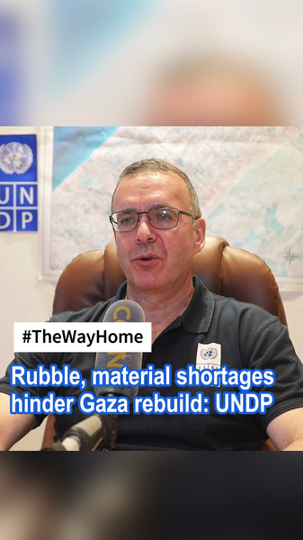 Gaza’s Long Road to Recovery: Debris and Material Shortages Stall Rebuild Gaza’s Long Road to Recovery: Debris and Material Shortages Stall Rebuild video poster