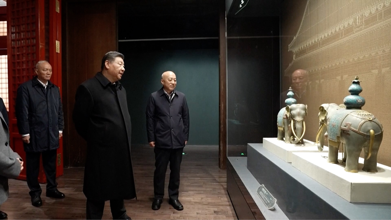ICW40QKN5CHWZRMRRPPV - My Global News: Voices of a New Era Xi Jinping Highlights Heritage at Palace Museum’s 100th Anniversary video poster