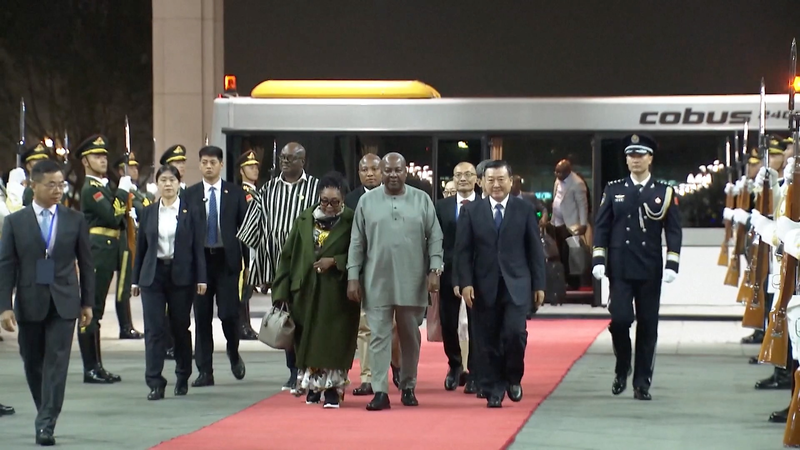 Ghana’s President Mahama in Beijing for Global Leaders’ Meeting on Women video poster