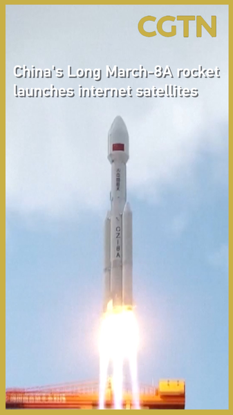 Long_March_8A_Rocket_Deploys_12_Internet_Satellites video poster