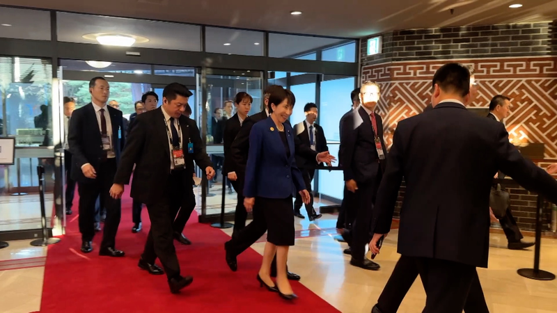 Japan’s PM Takaichi Touches Down in Gyeongju for Talks with Xi Japan’s PM Takaichi Touches Down in Gyeongju for Talks with Xi video poster