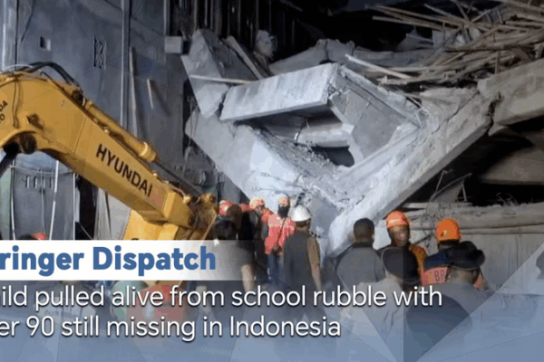 Miracle Rescue: Child Freed from Indonesian School Collapse as Dozens Still Missing Miracle_Rescue__Child_Freed_from_Indonesian_School_Collapse_as_Dozens_Still_Missing video poster