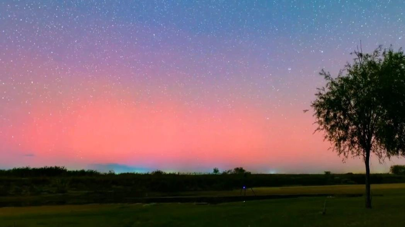 Stunning Auroras Illuminate NE China After Geomagnetic Storm Stunning_Auroras_Illuminate_NE_China_After_Geomagnetic_Storm