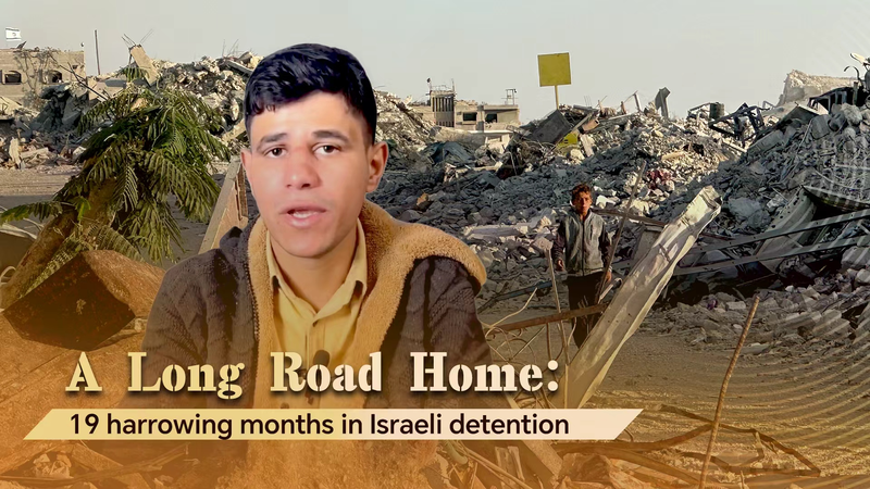 T833I1RETNNKI8I718YM - My Global News: Voices of a New Era After 19 Months in Detention, a Palestinian Prisoner’s Journey to Hope video poster