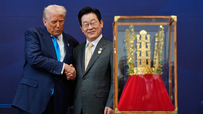 Trump___ROK_s_Lee_Discuss__350B_Investment_Deal_at_APEC - My Global News: Voices of a New Era Trump___ROK_s_Lee_Discuss__350B_Investment_Deal_at_APEC