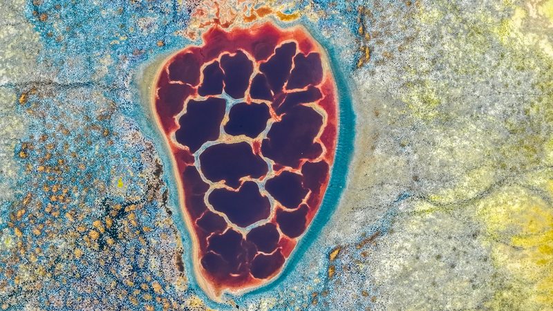 Ulan Lake’s Autumn Oasis in the Tengger Desert