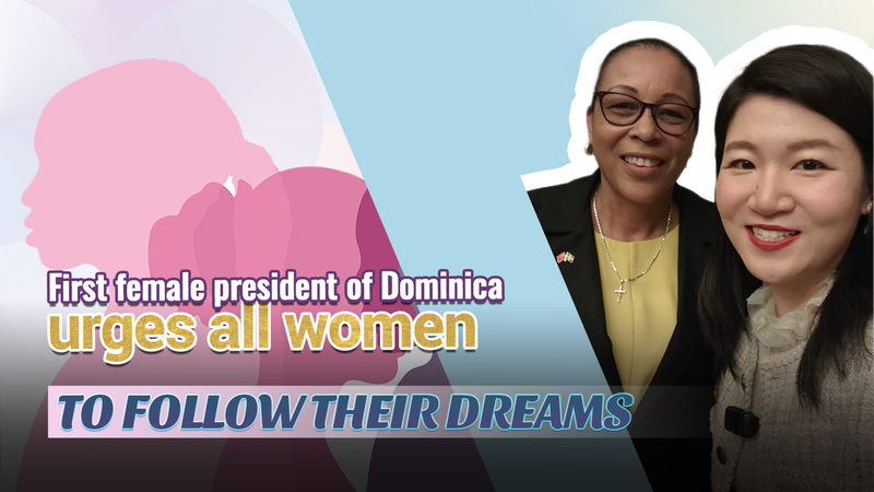 Dominica’s First Female President Sylvanie Burton Inspires Women Dominica’s First Female President Sylvanie Burton Inspires Women video poster