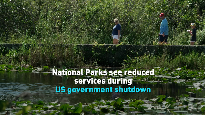 US_National_Parks_Face_Service_Cuts_Amid_Government_Shutdown video poster