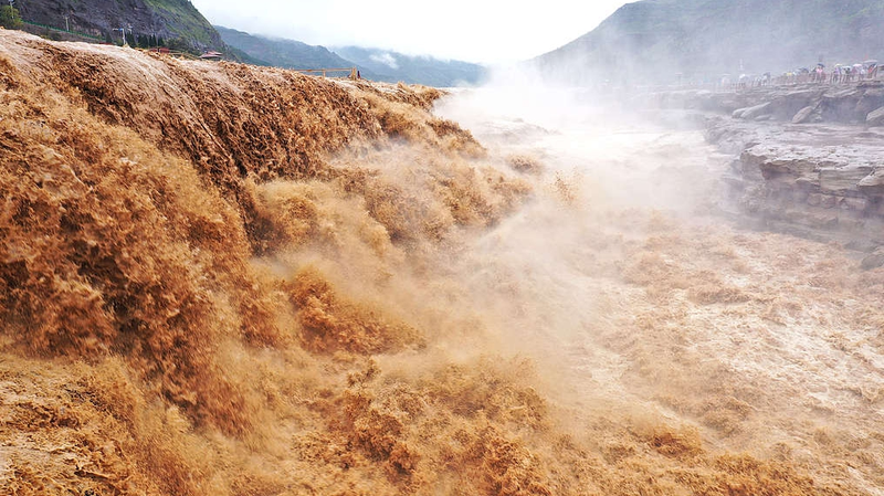 First 2025 Flood Hits Chinese Mainland’s Yellow River After Torrential Rain