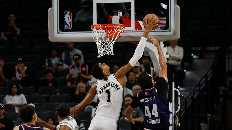 Wembanyama_Shines_as_Spurs_Rout_Guangzhou_in_Preseason