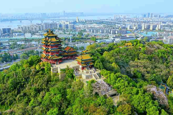 Skyline & History: Nanjingâs Yuejiang Tower View Skyline & History: Nanjingâs Yuejiang Tower View video poster