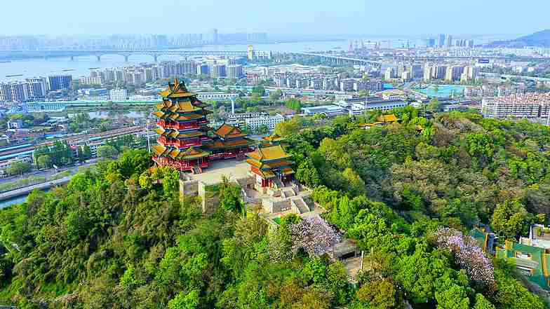 Skyline & History: Nanjing’s Yuejiang Tower View video poster