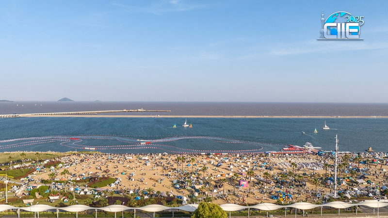 E2UH4GER5B8FKANOQ262 - My Global News: Voices of a New Era Jinshan Beach: Shanghai’s Urban Coastal Escape video poster