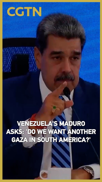 Maduro’s Anti-War Plea: 'Do We Want Another Gaza in South America?' video poster