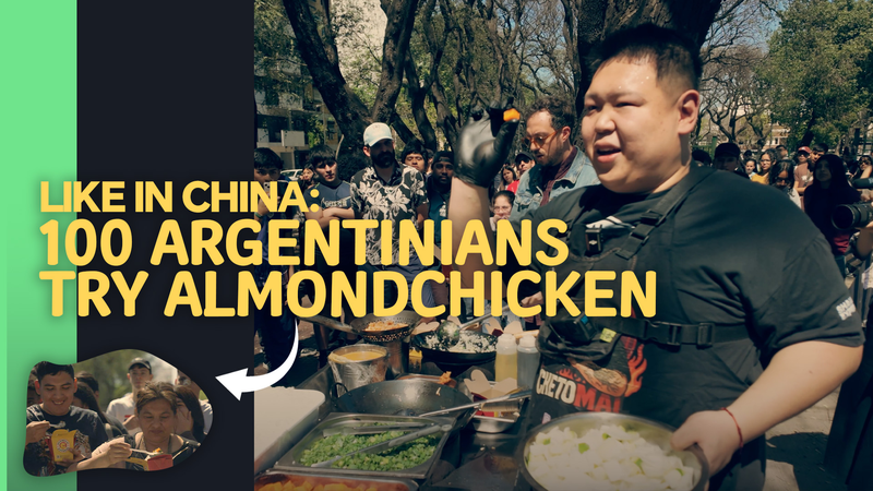 Buenos Aires Tastes Authentic Almond Chicken with Chef Tomás Xu video poster