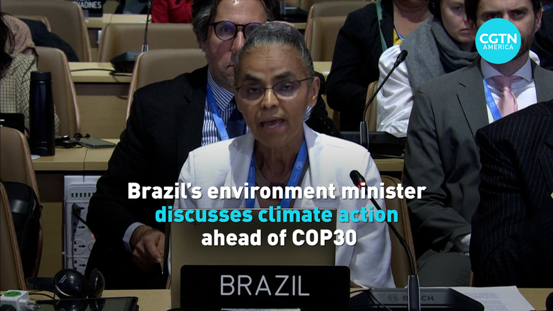 IIZCFWUF14QF28HEXE4E - My Global News: Voices of a New Era Brazil’s Climate Drive: Minister Silva’s Vision Ahead of COP30 video poster