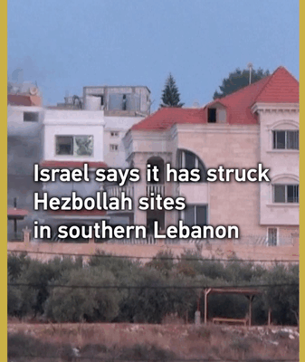 Israel_Launches_Strikes_on_Hezbollah_Sites_in_Southern_Lebanon video poster