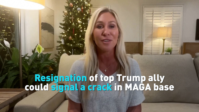 Marjorie Taylor Greene’s Resignation Sparks Questions About MAGA Unity video poster