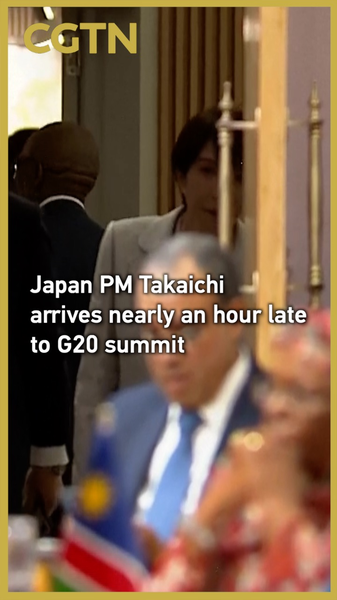 Japan_PM_Takaichi_s_Late_Arrival_at_G20_Summit_Sparks_Online_Buzz video poster