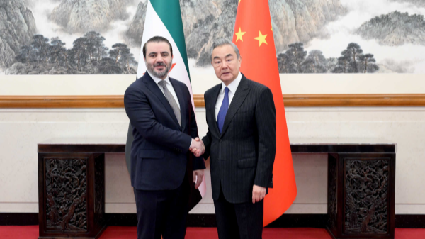 KVBZJ7BODPBQF9DQRQTX - My Global News: Voices of a New Era China’s Wang Yi and Syria’s FM Forge Stronger Ties in Beijing Talks