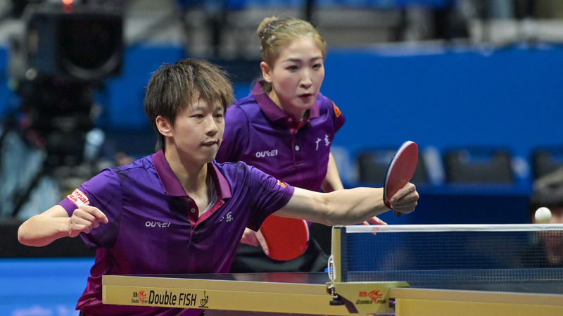 Liu_Shiwen_and_Lin_Gaoyuan_rally_for_mixed_doubles_gold_at_China_s_15th_National_Games - My Global News: Voices of a New Era Liu_Shiwen_and_Lin_Gaoyuan_rally_for_mixed_doubles_gold_at_China_s_15th_National_Games