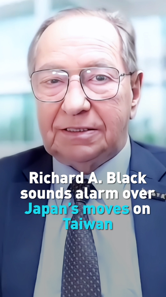 Schiller Institute’s Black Warns Japan’s Taiwan Moves Threaten Global Development video poster