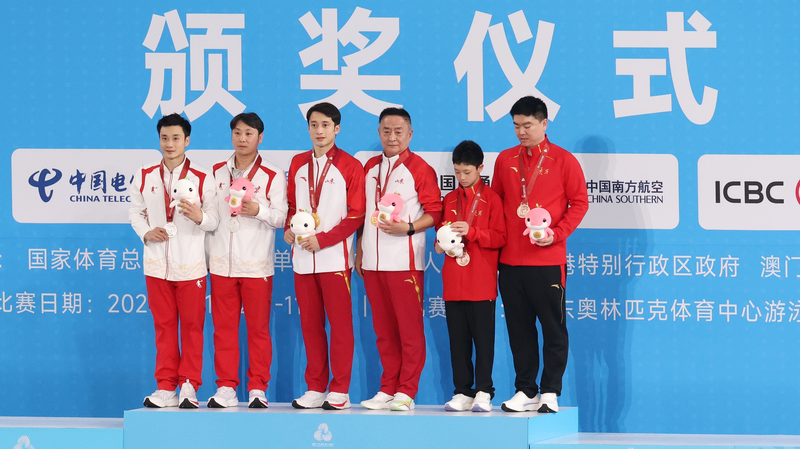 Lian Junjie’s Comeback Gold in 10m Platform at National Games