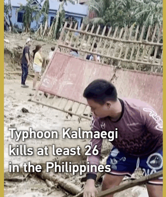 Typhoon_Kalmaegi_Claims_26_Lives__Displaces_Thousands_in_Philippines video poster