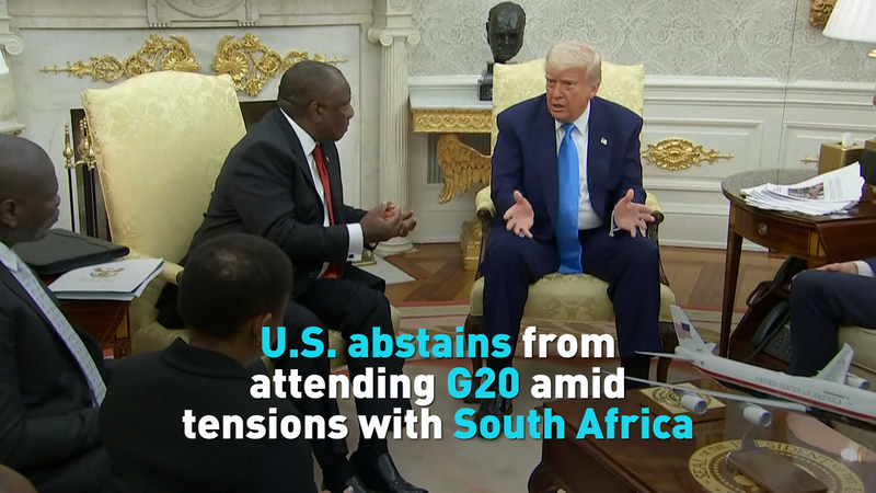 US_Skips_G20_Summit_in_Johannesburg_Amid_Diplomatic_Fallout video poster