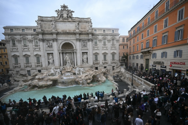 Rome to Charge €2 for Trevi Fountain Access from February 2026