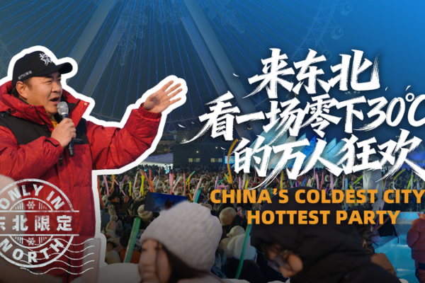 Party at −20°C: Harbin’s Ice Stage Comes Alive with Brother Left and Right video poster