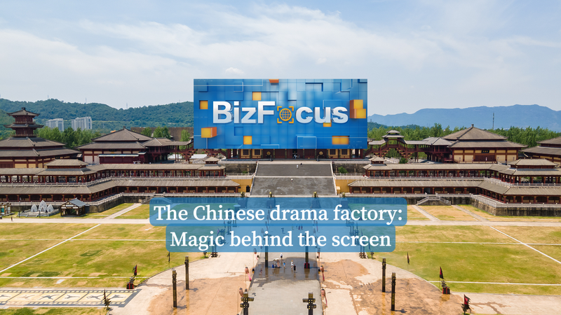 955YCM86JXAVGXSQ4GZQ - My Global News: Voices of a New Era BizFocus: Inside China’s Vertical Short Drama Factory video poster
