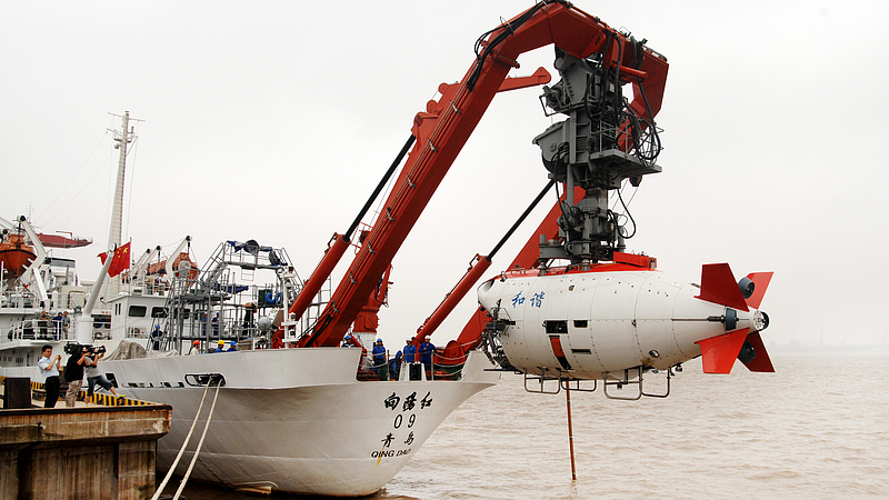 Chinese Mainland’s Deep-Sea Submersibles Reach 1,746 Dives