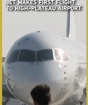 China_s_C919_Jet_Makes_First_Commercial_Flight_to_High_Plateau_Airport video poster
