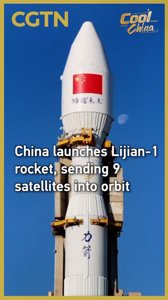 China_s_Lijian_1_Rocket_Launches_Nine_Satellites__Including_UAE_Earth_Observer video poster